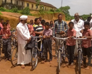 Mangaluru: Kalkatta High School distribute bicycles to Class VIII students